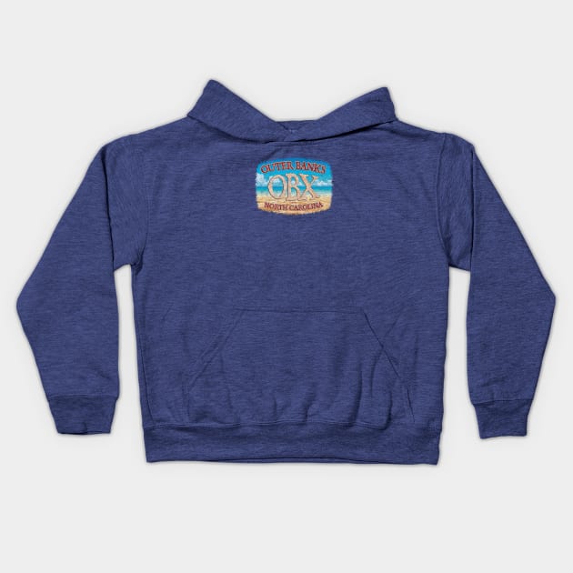 Outer Banks, (OBX), North Carolina, with Beach Kids Hoodie by jcombs